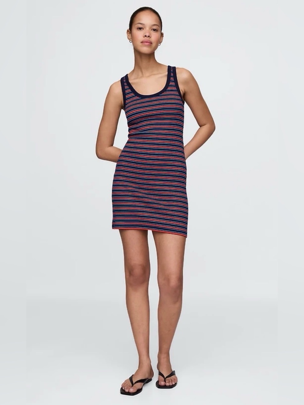 Gap Rib Mini Tank Dress L